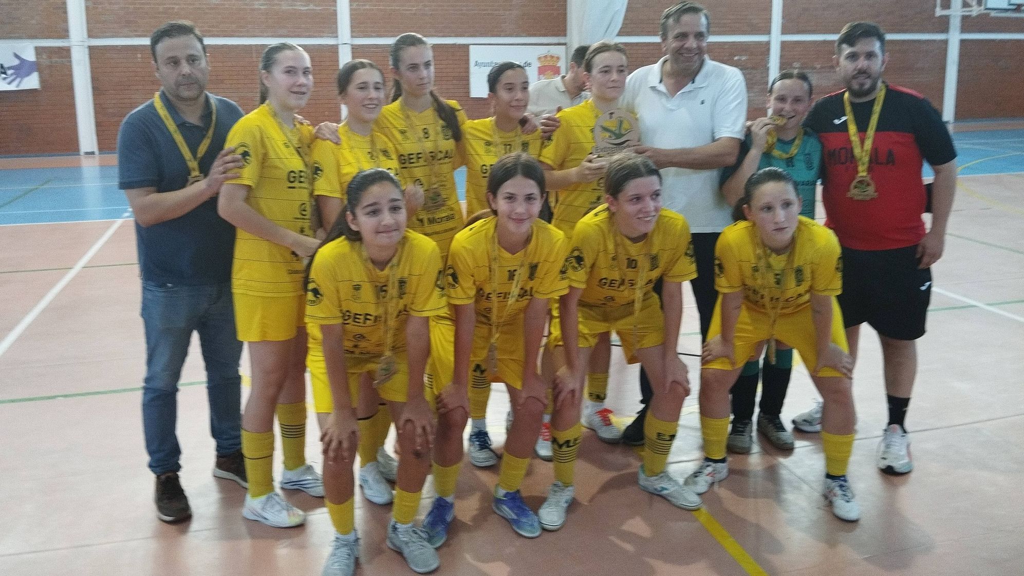 EF Morala Academia B campeona de Extremadura tras vencer a Aceuchal en Miajadas