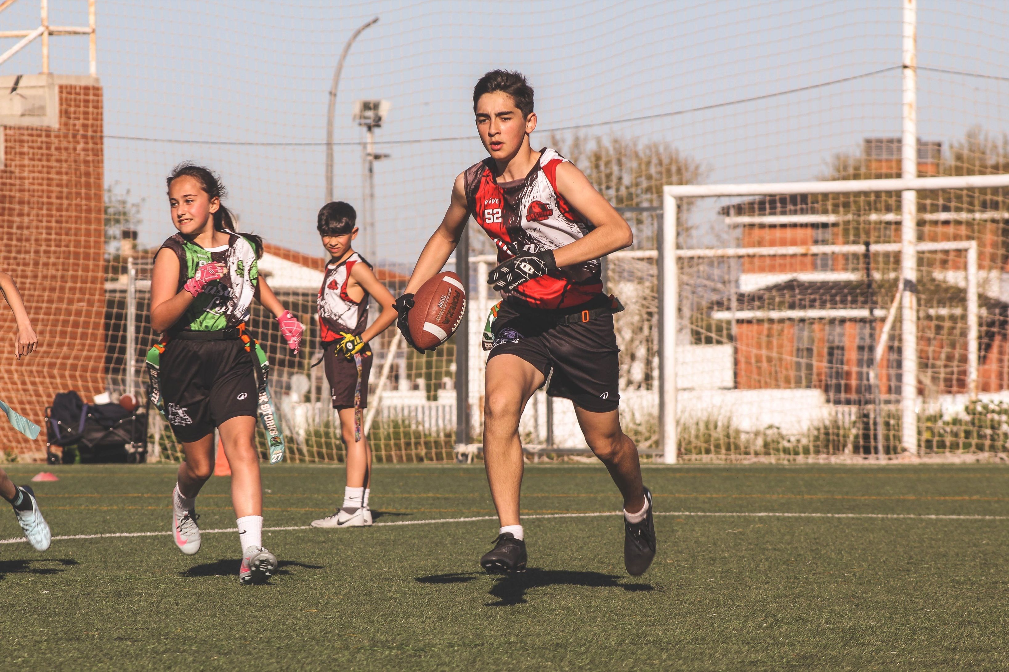 Green Storks y Red Storks disputan un ajustado duelo de la liga extremeña SUB15