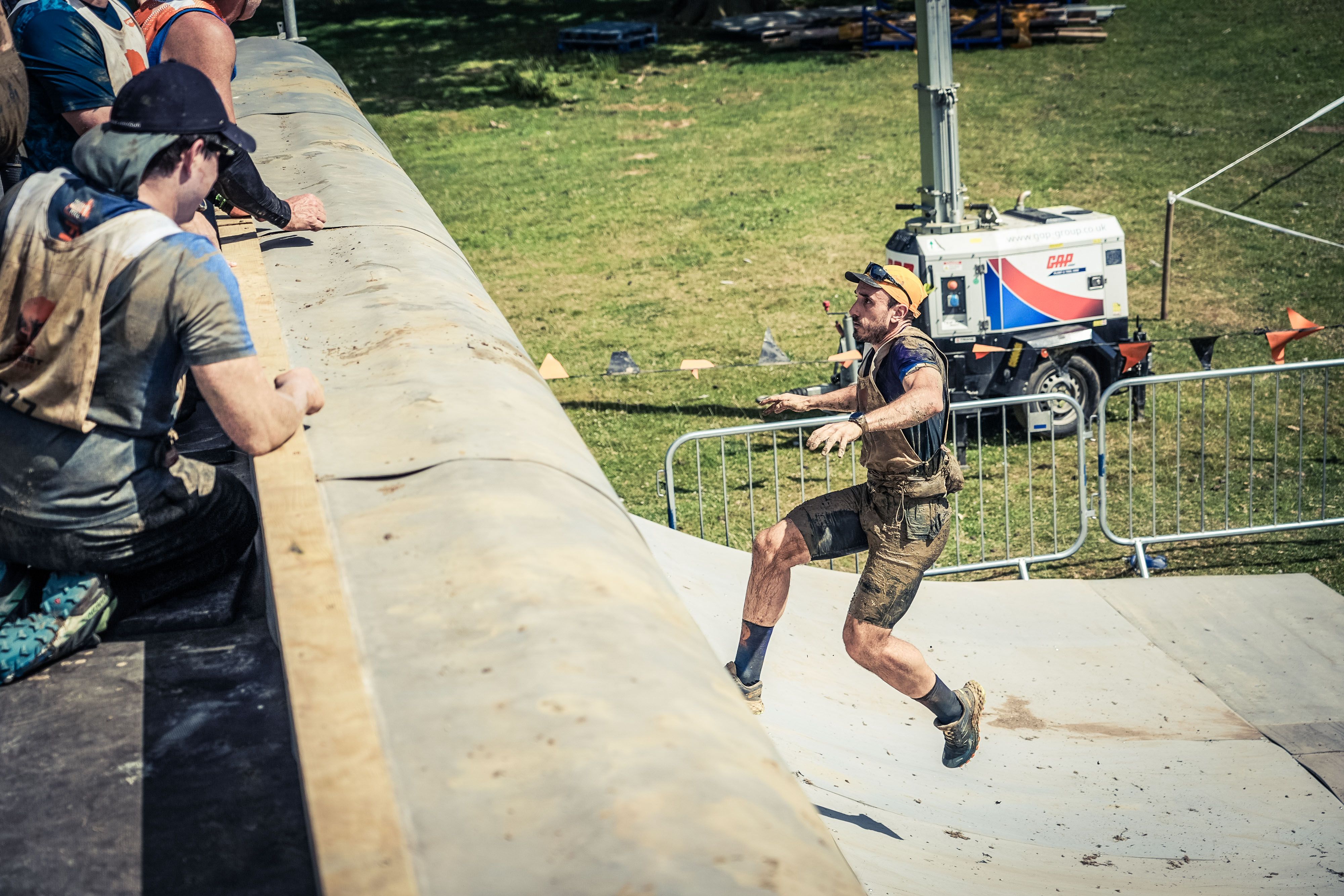 Antonio Rubio compitiendo en una carrera de ultra resistencia