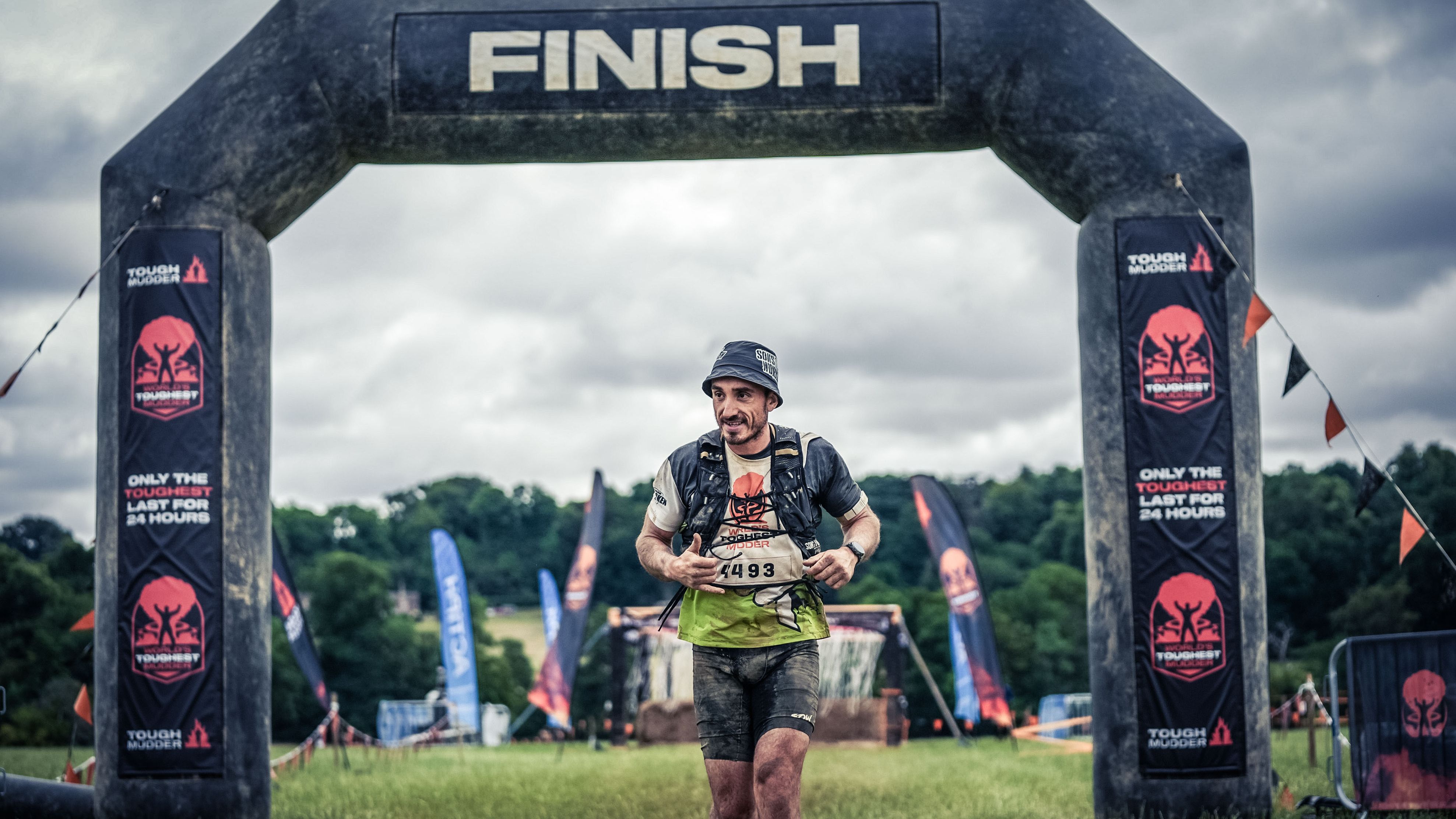 Antonio Rubio compitiendo en una carrera de ultra resistencia