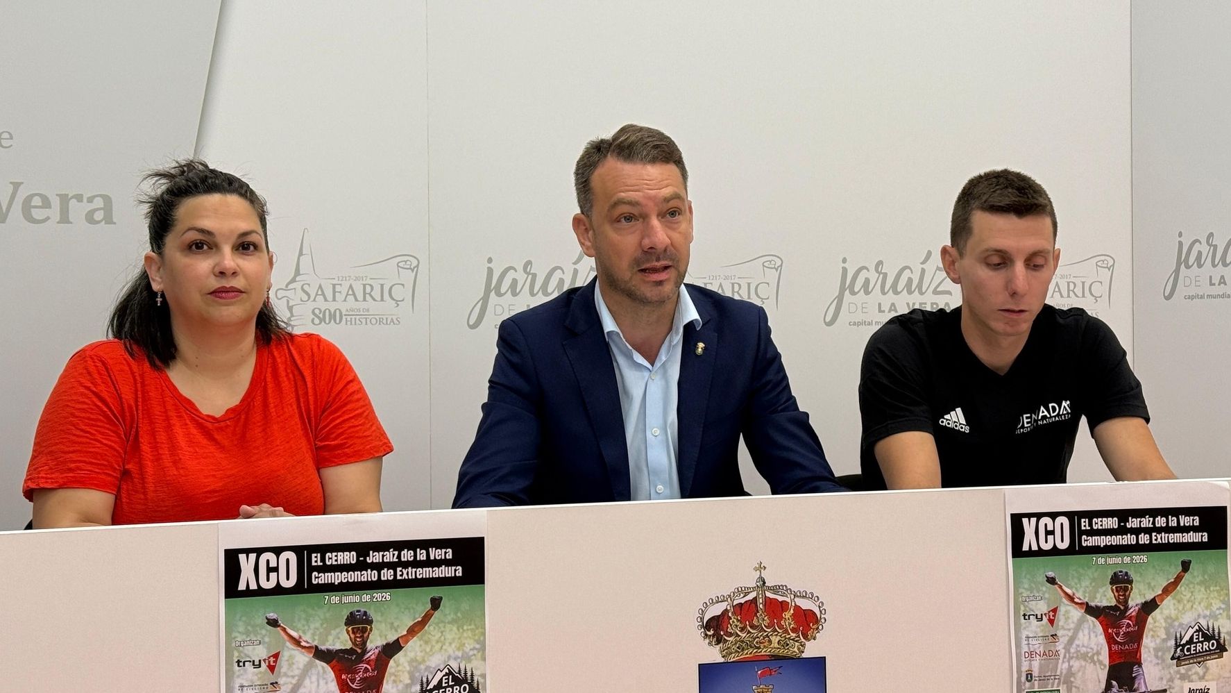 Cartel del Campeonato de Extremadura de XCO 2026 en Jaraíz de la Vera