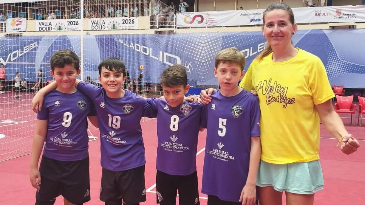 Más Vóley Badajoz termina duodécimo en el Nacional Benjamín