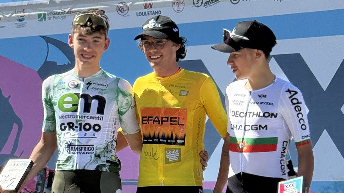 Pepe Vega sube al podio final de la general en Loulé con el Electromercantil-GR100