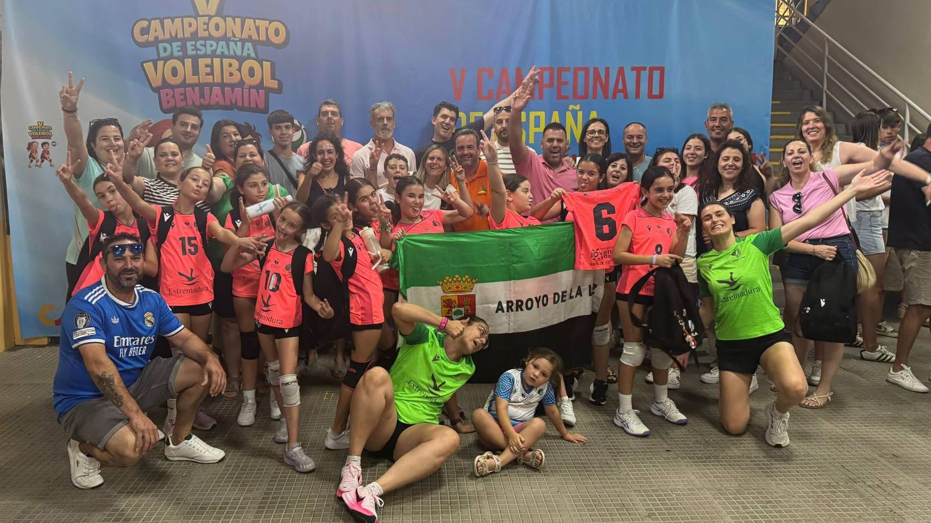 Voleibol Arroyo termina decimonoveno en el Campeonato de España