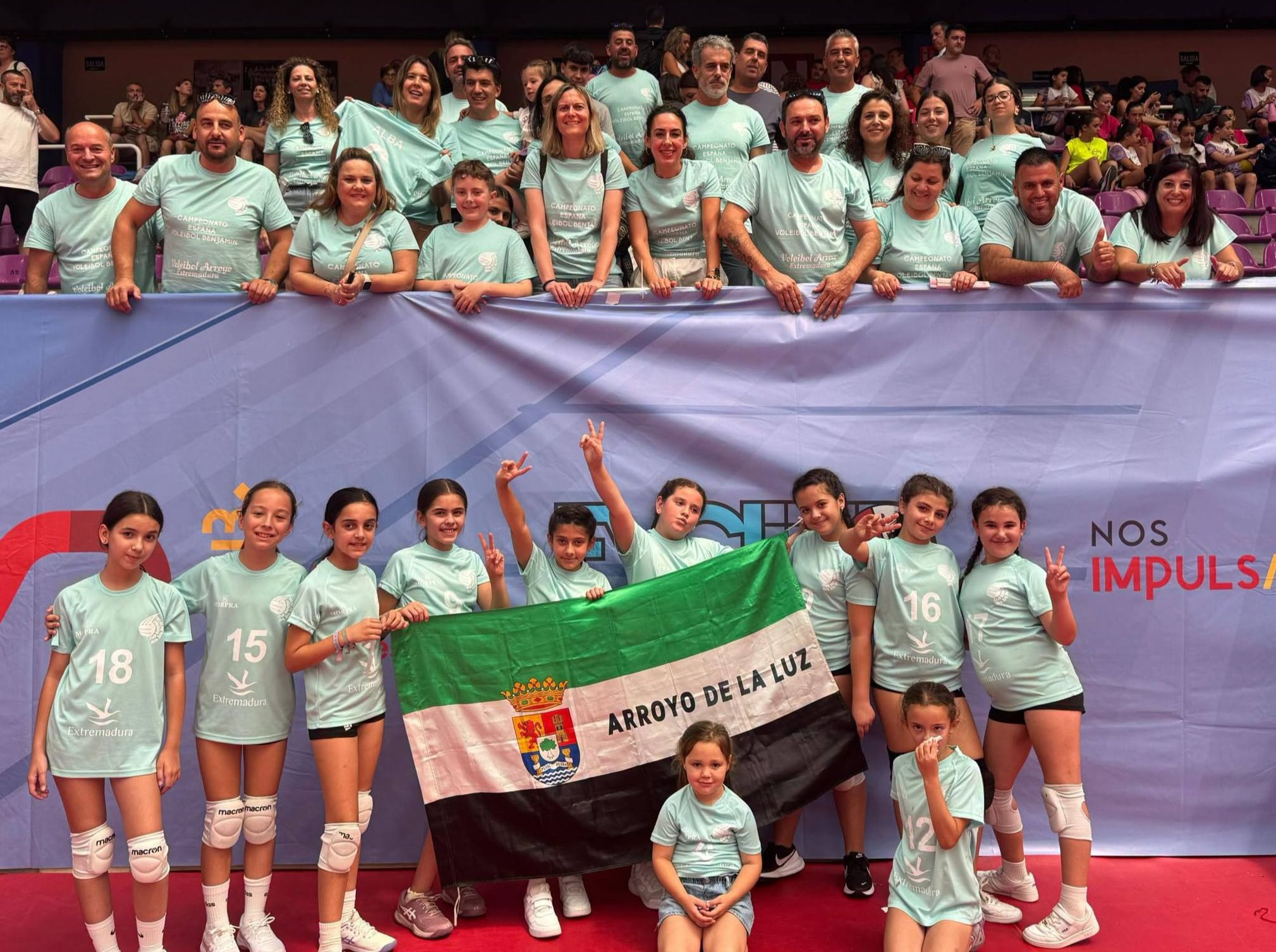 Voleibol Arroyo termina decimonoveno en el Campeonato de España