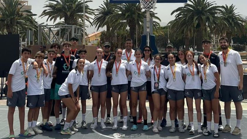 Equipos extremeños de baloncesto 3x3 en el Campeonato de España